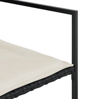 Thumbnail for 15-tlg. Garten-Essgruppe mit Kissen Schwarz Poly Rattan