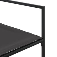 Thumbnail for 15-tlg. Garten-Essgruppe mit Kissen Schwarz Textilene