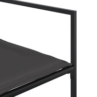 Thumbnail for 11-tlg. Garten-Essgruppe mit Kissen Schwarz Textilene