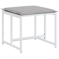 Thumbnail for 9-tlg. Garten-Essgruppe mit Kissen Weiß Textilene