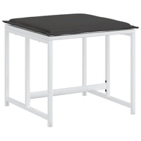 Thumbnail for 9-tlg. Garten-Essgruppe mit Kissen Weiß Textilene