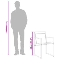 Thumbnail for 5-tlg. Garten-Essgruppe Schwarz Textilene