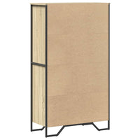 Thumbnail for Highboard Sonoma-Eiche 79,5x35,5x137,5 cm Holzwerkstoff
