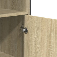 Thumbnail for Highboard Sonoma-Eiche 79,5x35,5x137,5 cm Holzwerkstoff
