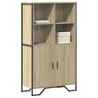Thumbnail for Highboard Sonoma-Eiche 79,5x35,5x137,5 cm Holzwerkstoff