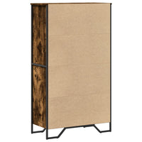 Thumbnail for Highboard Räuchereiche 79,5x35,5x137,5 cm Holzwerkstoff