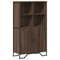Thumbnail for Highboard Eichen-Optik 79,5x35,5x137,5 cm Holzwerkstoff