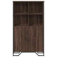 Thumbnail for Highboard Eichen-Optik 79,5x35,5x137,5 cm Holzwerkstoff