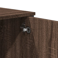 Thumbnail for Highboard Eichen-Optik 79,5x35,5x137,5 cm Holzwerkstoff