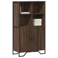 Thumbnail for Highboard Eichen-Optik 79,5x35,5x137,5 cm Holzwerkstoff