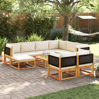 Thumbnail for 10-tlg. Garten-Sofagarnitur mit Kissen Massivholz Akazie