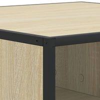 Thumbnail for Couchtisch Sonoma-Eiche 60,5x60,5x30cm Holzwerkstoff und Metall