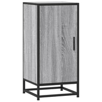Thumbnail for Sideboard Grau Sonoma 35,5x35x76 cm Holzwerkstoff und Metall