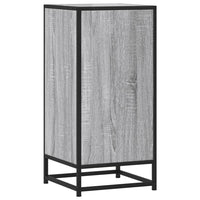 Thumbnail for Sideboard Grau Sonoma 35,5x35x76 cm Holzwerkstoff und Metall