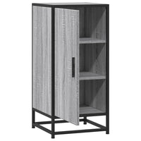 Thumbnail for Sideboard Grau Sonoma 35,5x35x76 cm Holzwerkstoff und Metall