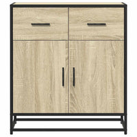 Thumbnail for Sideboard Sonoma-Eiche 68x35x76 cm Holzwerkstoff und Metall