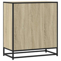 Thumbnail for Sideboard Sonoma-Eiche 68x35x76 cm Holzwerkstoff und Metall