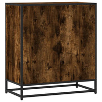 Thumbnail for Sideboard Räuchereiche 68x35x76 cm Holzwerkstoff und Metall