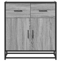 Thumbnail for Sideboard Grau Sonoma 68x35x76 cm Holzwerkstoff und Metall