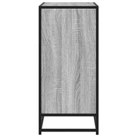 Thumbnail for Sideboard Grau Sonoma 68x35x76 cm Holzwerkstoff und Metall