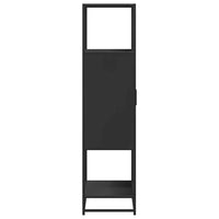 Thumbnail for Highboard Schwarz 68x35x139 cm Holzwerkstoff und Metall