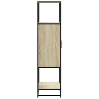 Thumbnail for Highboard Sonoma-Eiche 68x35x139 cm Holzwerkstoff und Metall
