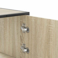 Thumbnail for Highboard Sonoma-Eiche 68x35x106,5 cm Holzwerkstoff Metall