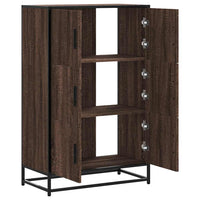 Thumbnail for Highboard Braun Eichen-Optik 68x35x106,5cm Holzwerkstoff Metall