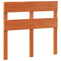 Thumbnail for Massivholzbett ohne Matratze Wachsbraun 90x190 cm Kiefernholz