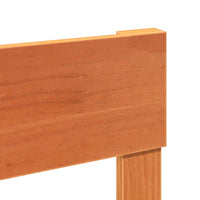Thumbnail for Massivholzbett ohne Matratze Wachsbraun 90x190 cm Kiefernholz