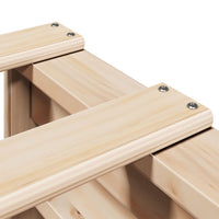 Thumbnail for Massivholzbett ohne Matratze 120x190 cm Kiefernholz