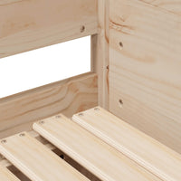 Thumbnail for Tagesbett Ausziehbar 90x200 cm Massivholz Kiefer