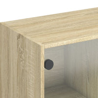 Thumbnail for Highboard mit Türen Sonoma-Eiche 68x37x109 cm Holzwerkstoff