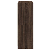Thumbnail for Highboard mit Türen Braun Eiche-Optik 68x37x109cm Holzwerkstoff