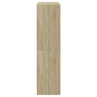 Thumbnail for Highboard mit Türen Sonoma-Eiche 68x37x142 cm Holzwerkstoff