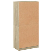 Thumbnail for Highboard mit Türen Sonoma-Eiche 68x37x142 cm Holzwerkstoff