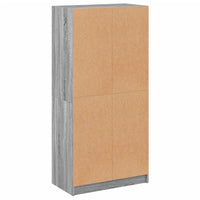 Thumbnail for Highboard mit Türen Grau Sonoma 68x37x142 cm Holzwerkstoff
