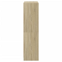 Thumbnail for Highboard mit Türen Sonoma-Eiche 68x37x142 cm Holzwerkstoff