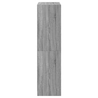 Thumbnail for Highboard mit Türen Grau Sonoma 68x37x142 cm Holzwerkstoff