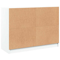 Thumbnail for Sideboard Weiß 102x37x75,5 cm Holzwerkstoff