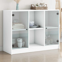 Thumbnail for Sideboard Weiß 102x37x75,5 cm Holzwerkstoff