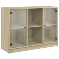 Thumbnail for Sideboard Sonoma-Eiche 102x37x75,5 cm Holzwerkstoff