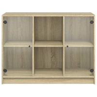 Thumbnail for Sideboard Sonoma-Eiche 102x37x75,5 cm Holzwerkstoff