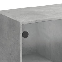 Thumbnail for Sideboard Betongrau 102x37x75,5 cm Holzwerkstoff