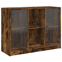 Thumbnail for Sideboard Räuchereiche 102x37x75,5 cm Holzwerkstoff