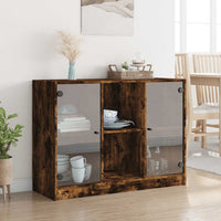 Thumbnail for Sideboard Räuchereiche 102x37x75,5 cm Holzwerkstoff