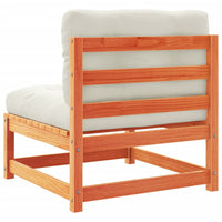 Thumbnail for 7-tlg. Garten-Sofagarnitur mit Kissen Wachsbraun Kiefernholz