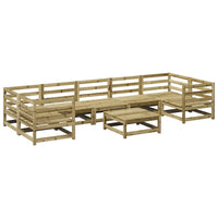 Thumbnail for 8-tlg. Garten-Sofagarnitur Kiefernholz Imprägniert