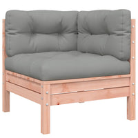 Thumbnail for 6-tlg. Garten-Sofagarnitur mit Kissen Massivholz Douglasie