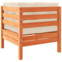 Thumbnail for 8-tlg. Garten-Sofagarnitur mit Kissen Wachsbraun Kiefernholz